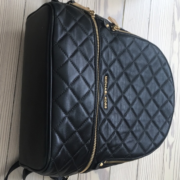MICHAEL Michael Kors Rhea Leather Quilted Backpack